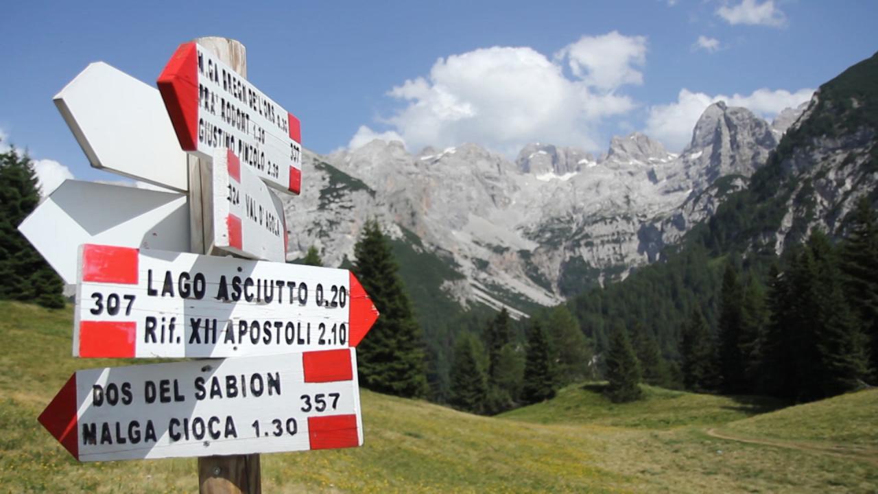 Escursioni e Trekking a Madonna di Campiglio Pinzolo Val Rendena